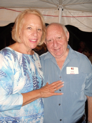 Lou Asner with wife Vickie