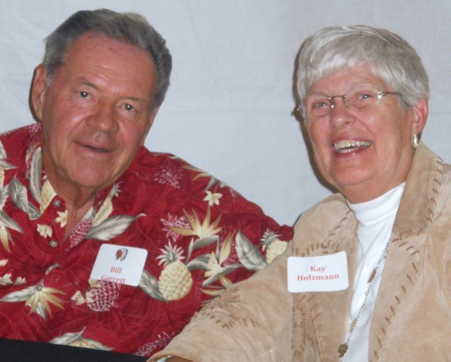 Bill Garrett and Kay Holzmann