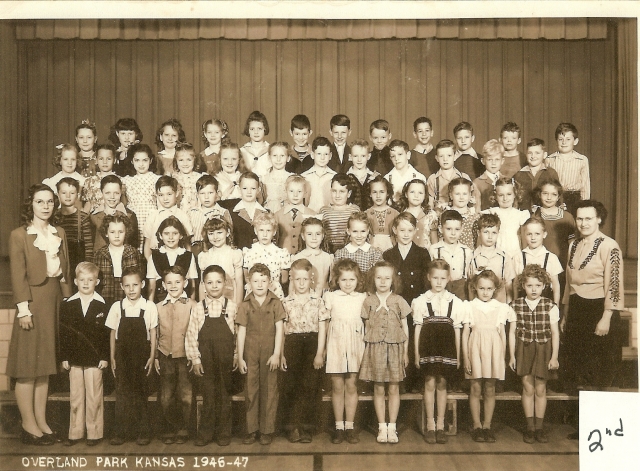 1946 - 1947 Second Grade Teachers Mrs Seicrest and miss Klein Submitted by Sonny Miller and Barb New Smith