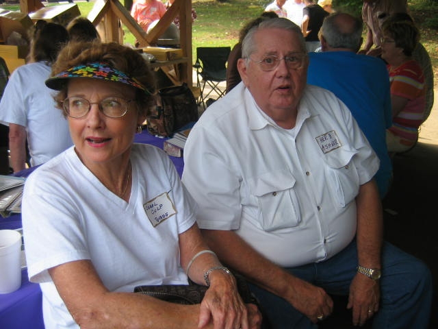 Carol Culp Bybee & Herb Ashner  Hickory Grove Reunion 