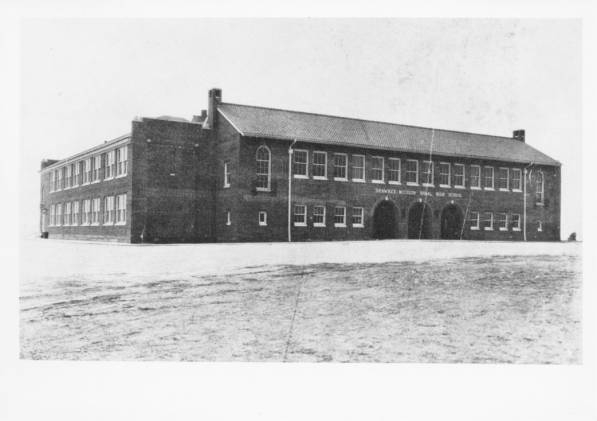 Photo of just completed Shawnee Mission High School 1923.  Submitted by Elbert Smith.
