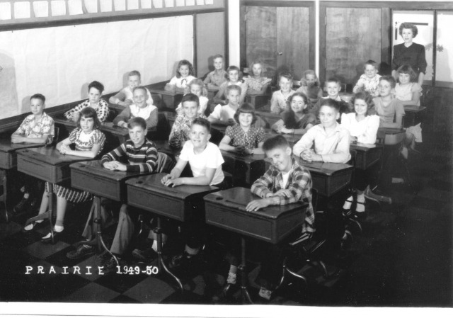 1949-50 fifth grade submitted by Jim Nixon