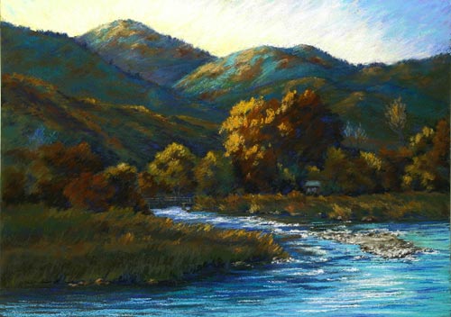 Jack's Fishing Spot
Location: Provo River, Utah
Description: The Provo River winds it's way through the beautiful Heber Valley in Utah. Not only are the vistas inspiring, but Jack says the fishing is spectacular, too.

Judy Hosch Shoemaker
